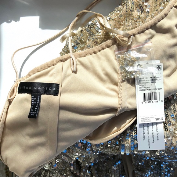 Aidan Mattox Beaded Gown - Picture 8 of 9